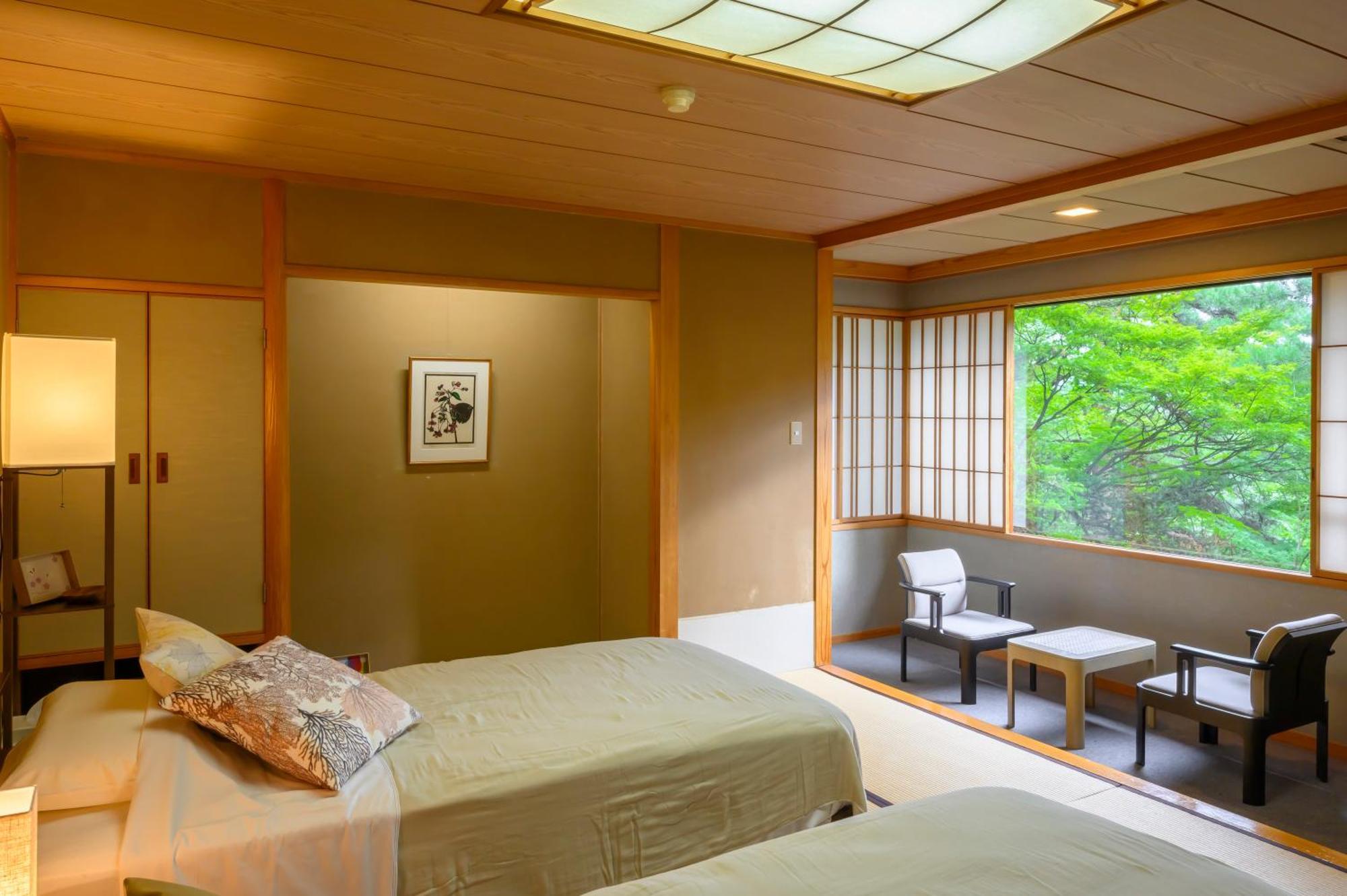 Senkeien Tsukioka Hotel Kaminoyama Экстерьер фото