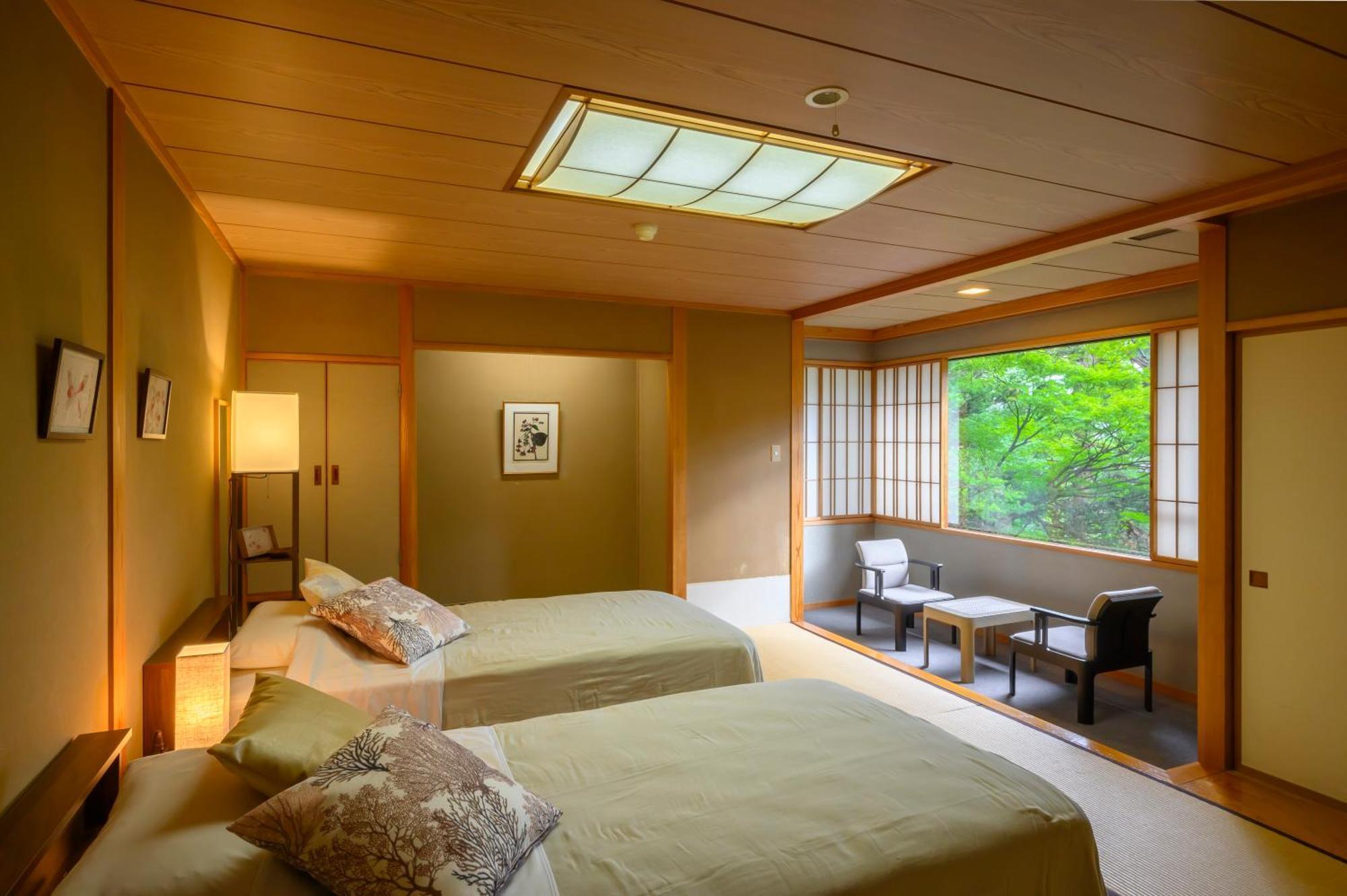 Senkeien Tsukioka Hotel Kaminoyama Экстерьер фото